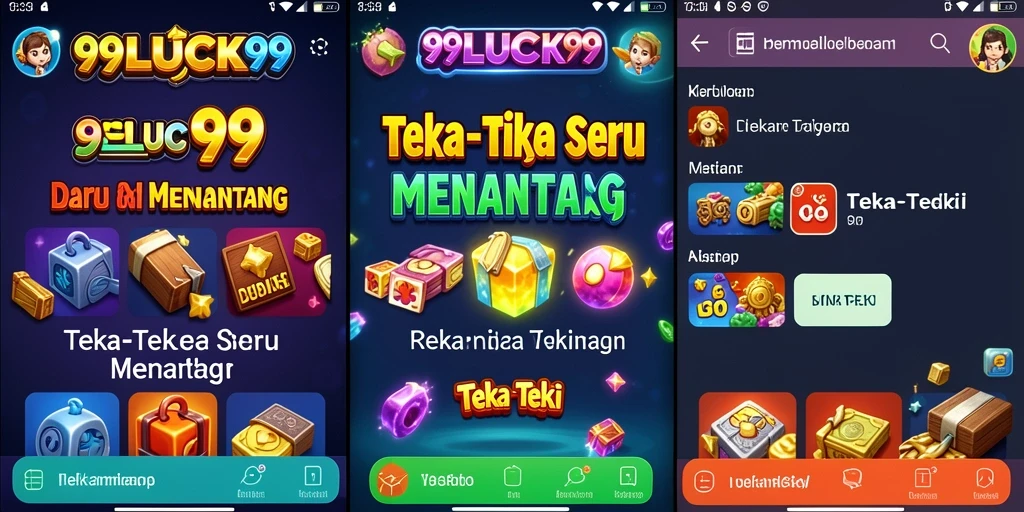 Screenshot antarmuka permainan Teka-Teki 99LUCK99 yang menarik.