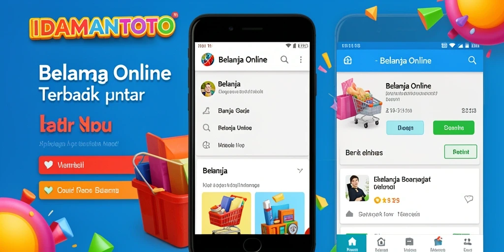 Tampilan antarmuka aplikasi IDAMANTOTO yang mudah digunakan.