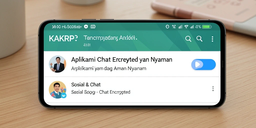 Tampilan antarmuka KAKRP yang modern dan sederhana.