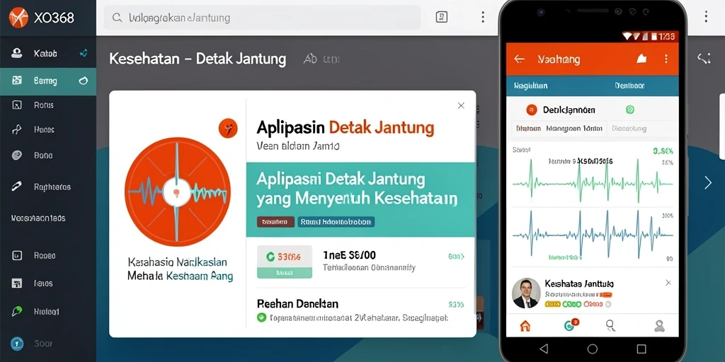 Antarmuka aplikasi XO368 yang intuitif dan informatif.