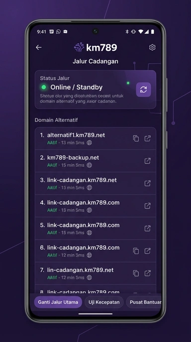 Link Alternatif km789 Terbaru untuk Pengguna Android