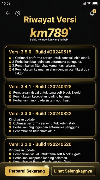 Riwayat Versi km789 untuk Android